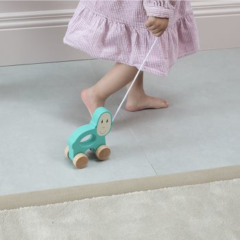 Matchstick Monkey Pull Along Animal jucărie de tras - imagine 3